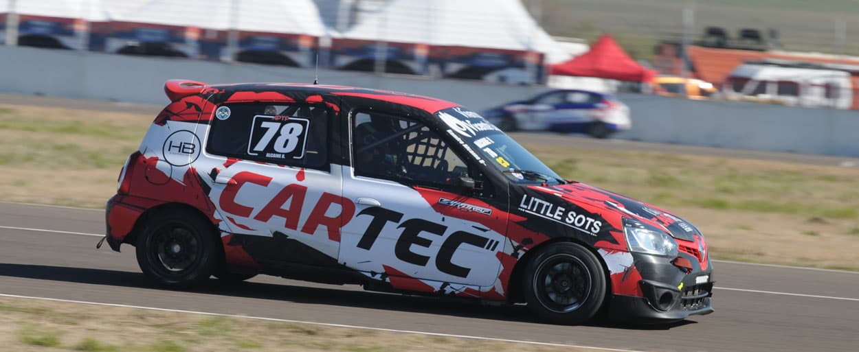 RAMIRO ALCAINE VOLVIÓ A LA POLE