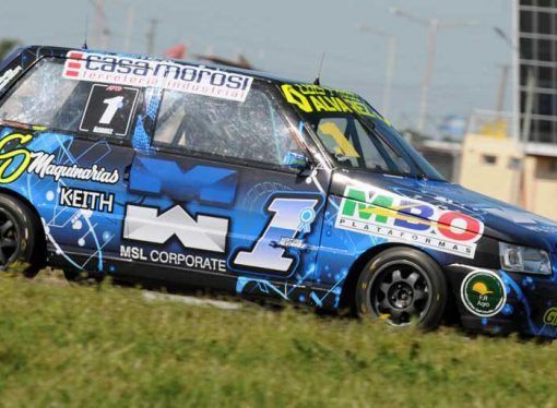 MATÍAS ÁLVAREZ NO SINTIÓ LA INACTIVIDAD Y VOLVIÓ CON LA POLE PROVISORIA