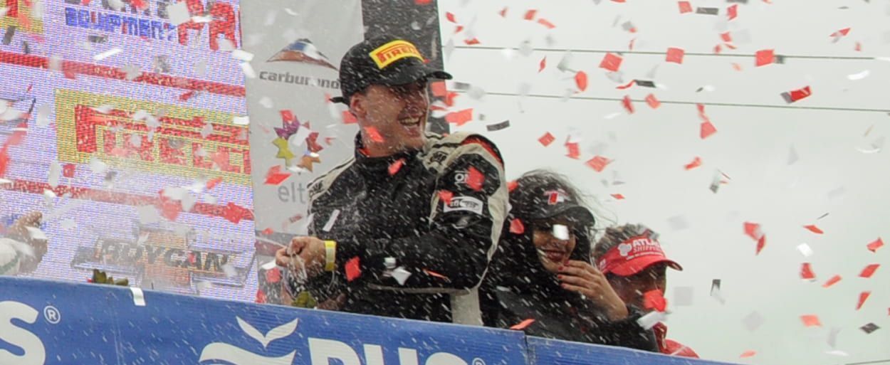 COLTRINARI SUBIÓ AL PODIO Y SE ENCAMINA A UN GRAN CIERRE DE AÑO