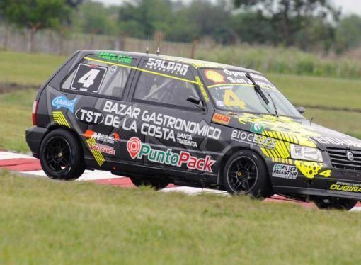 ADRIÁN OUBIÑA CAPITALIZÓ LA MEJORA DEL CLIMA Y LOGRÓ LA POLE