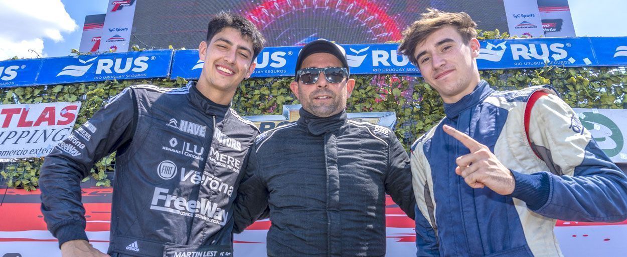 LEGUIZAMÓN, LESTON Y COSTAMAGNA GANARON LAS SERIES DE LA CLASE 2