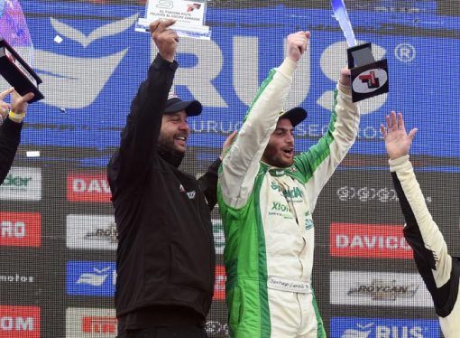 SANTIAGO LANTELLA FESTEJÓ POR PRIMERA VEZ EN LA CLASE 2