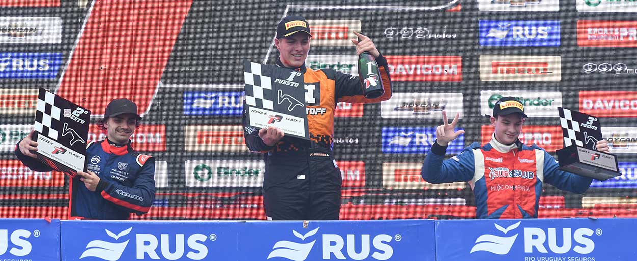 FRANCISCO SUÁREZ TUVO SU BAUTISMO TRIUNFAL EN EL TURISMO PISTA