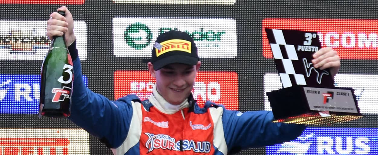 LUCAS CANTELI: “FUE UNA CARRERA DIFÍCIL, ASÍ QUE DECIDIMOS ASEGURAR EL PODIO”