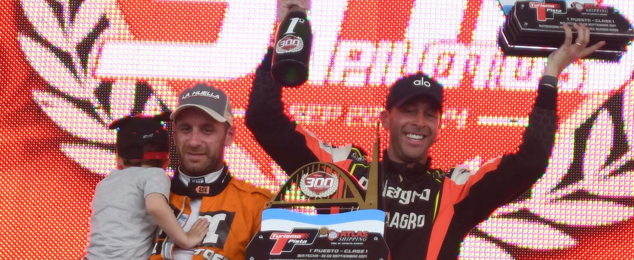 AHORA CON CANGELARO, RODRÍGUEZ LOGRÓ SU SEGUNDO TRIUNFO EN LA CARRERA DE LOS 300 PILOTOS