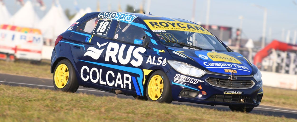 LA POLE POSITION PROVISIONAL DE LA CLASE TRES ES DE MATÍAS CANAPINO