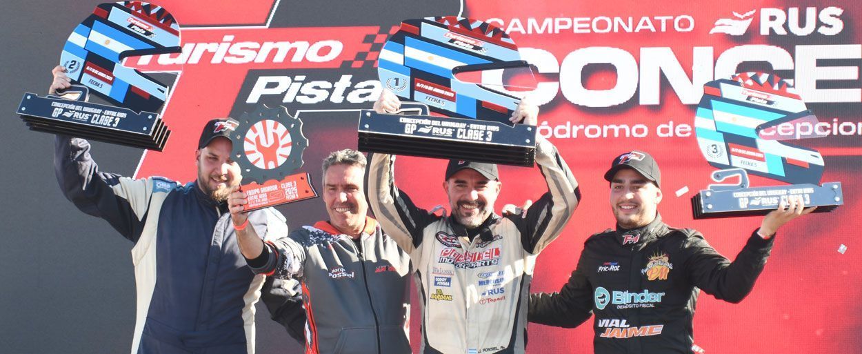 LA VICTORIA FUE PARA JORGE POSSIEL EN CONCEPCIÓN DEL URUGUAY