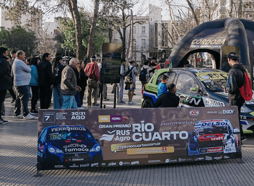SE REALIZÓ UNA ACCIÓN PROMOCIONAL DE TURISMO PISTA EN EL CENTRO DE RÍO CUARTO