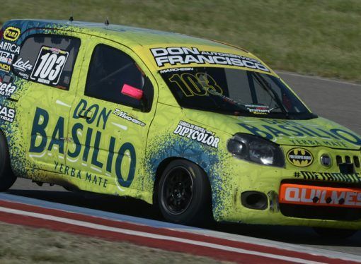 MARCHESIN GANÓ LA SERIE MÁS VELOZ DE LA CLASE DOS EN LA PAMPA