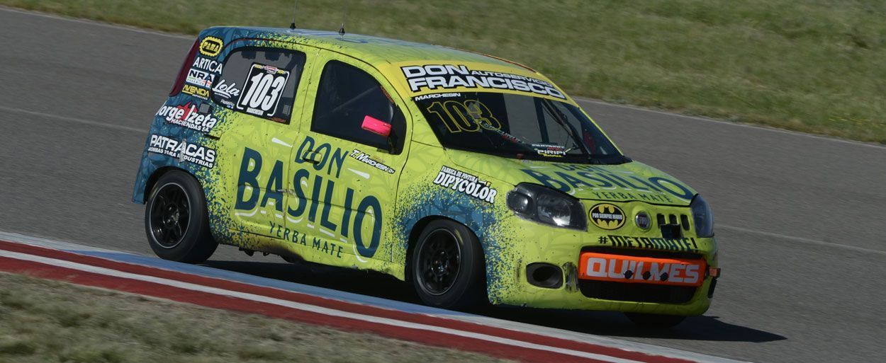 MARCHESIN GANÓ LA SERIE MÁS VELOZ DE LA CLASE DOS EN LA PAMPA