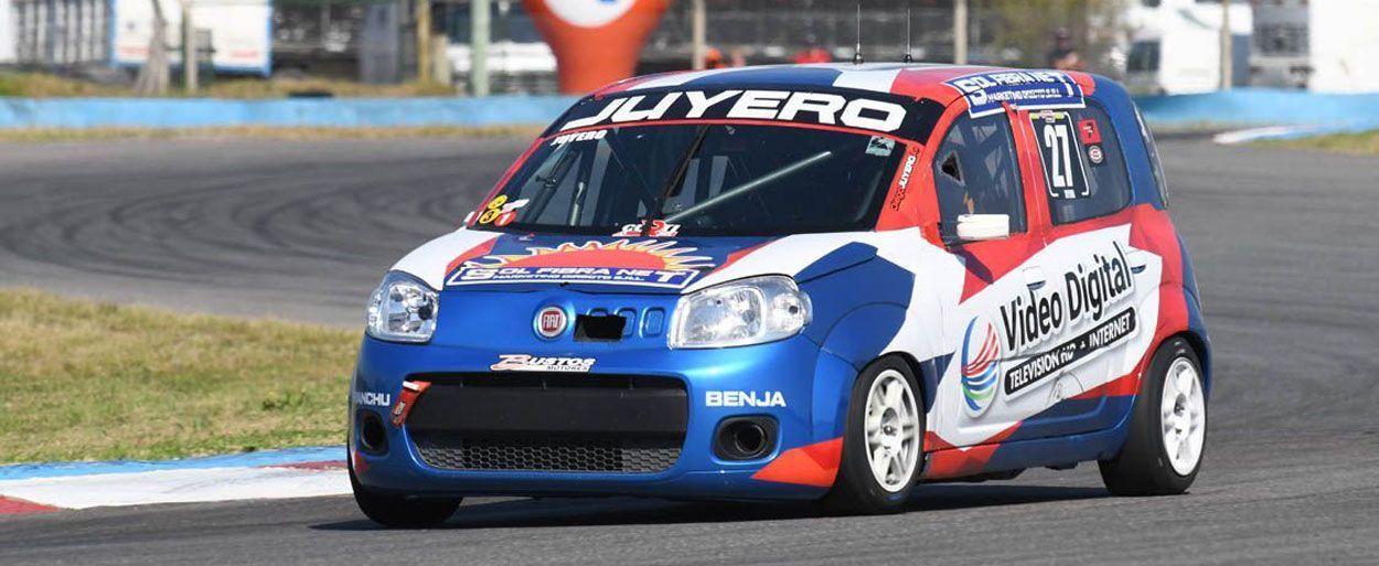 JUAN CRUZ PAULIDES ESTARÁ A BORDO DE UN FIAT UNO WAY EN LA PAMPA