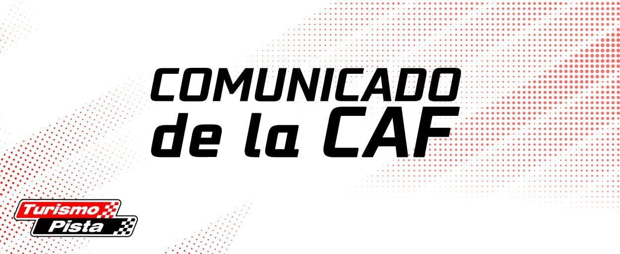 TURISMO PISTA EN TOAY: RESOLUCIÓN DE LA CAF