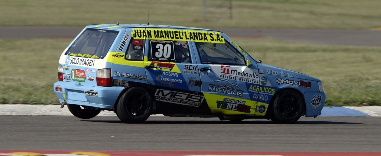 IGNACIO ESPÍNDOLA CONSIGUIÓ LA POLE POSITION EN LA PAMPA