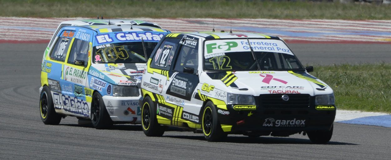 GARBIGLIA, PERUGINI Y RODRÍGUEZ SE REPARTIERON LAS SERIES EN LA PAMPA
