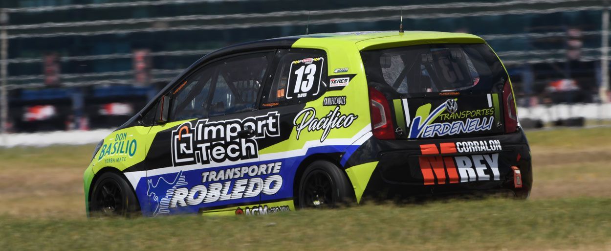 MATÍAS CLAPIER APARECIÓ EL SÁBADO Y SE LLEVÓ LA POLE POSITION