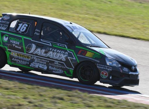 ALAUX SE QUEDÓ CON LA SERIE MÁS RÁPIDA DE LA CLASE TRES EN TOAY