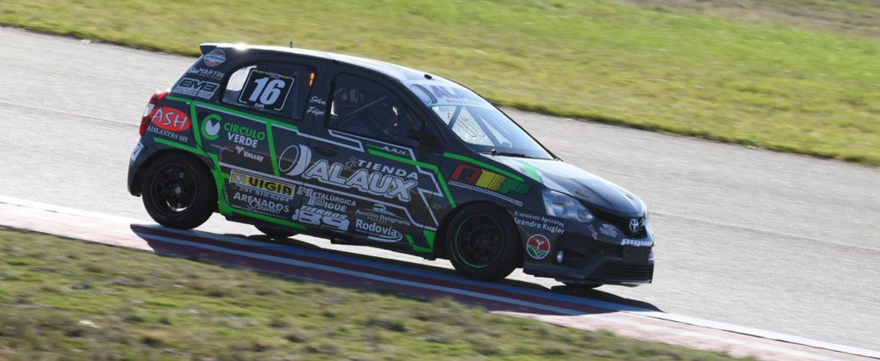 ALAUX SE QUEDÓ CON LA SERIE MÁS RÁPIDA DE LA CLASE TRES EN TOAY