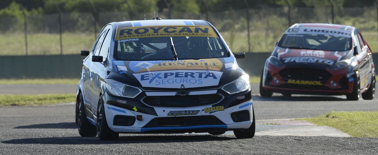 LA CONTUNDENCIA DE MATÍAS CANAPINO LO LLEVÓ A LA POLE POSITION