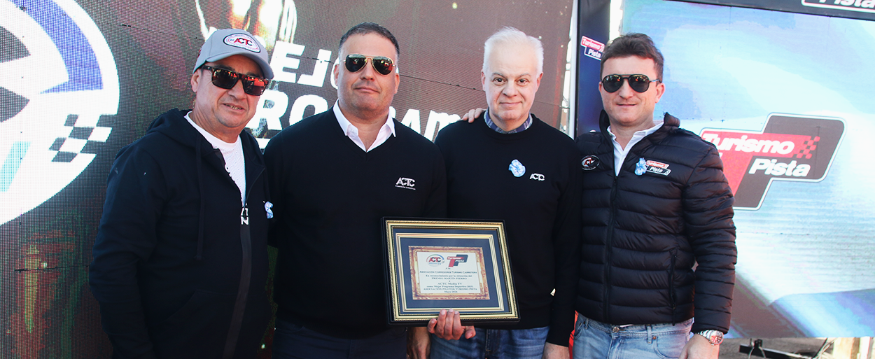 TURISMO PISTA RECONOCIÓ A LA ACTC POR EL MARTÍN FIERRO