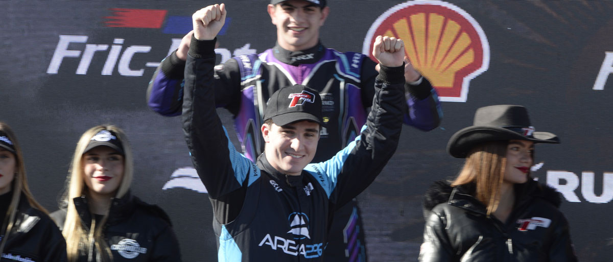 VALENTINO SPINELLA NO DEJÓ DUDAS EN LA FINAL DE LA CLASE DOS EN ROSARIO