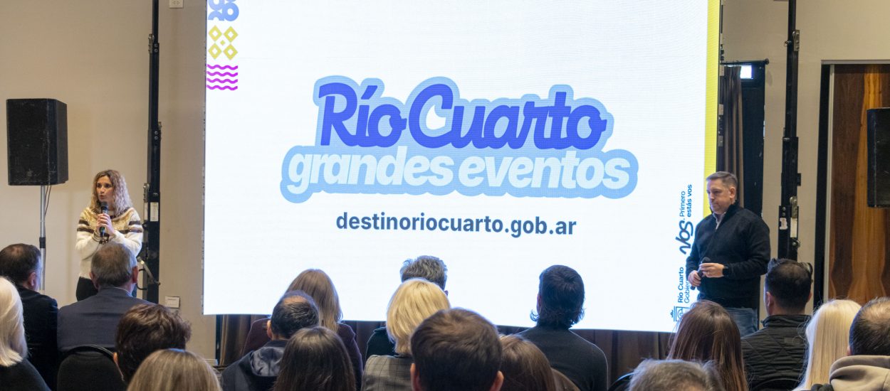RÍO CUARTO COMENZÓ A VIVIR EL TURISMO PISTA