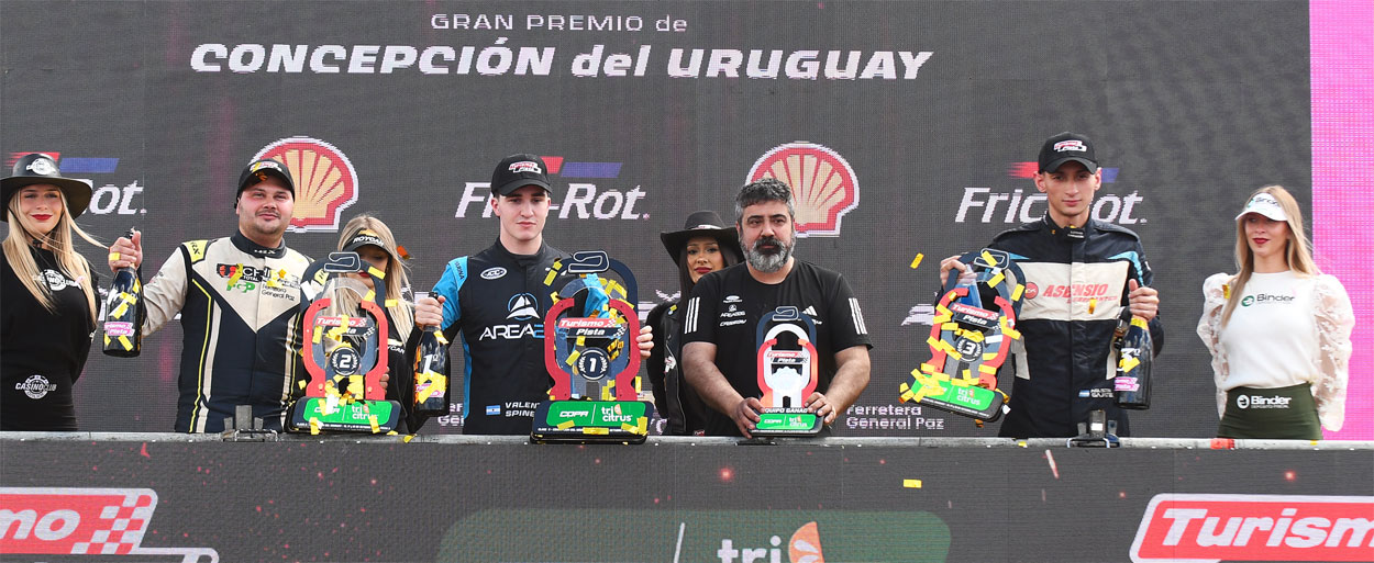 VALENTINO SPINELLA APELÓ AL OFICIO Y GANÓ UNA CARRERA CLAVE PARA EL CAMPEONATO