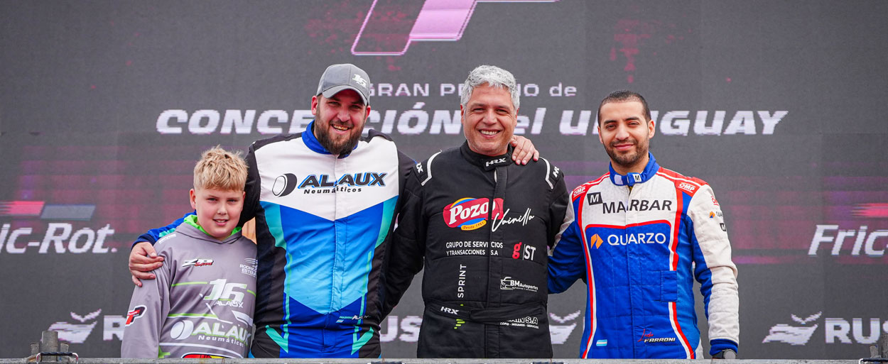 FARRONI, FAURET Y ALAUX SE REPARTIERON LAS SERIES DE LA CLASE TRES EN CONCEPCIÓN DEL URUGUAY
